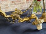 lampa ar eņģeļa figūrām, 3 spuldzēm, neliela izmēra (7007) - Image 3