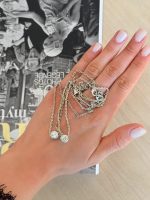 ķēdītes/kaklarotas ar kulonu, pieejamas 2gab (6538)