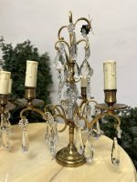 2 stk. Bordlamper med Krystaller, Mellem (4485) - Billede 13