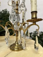 2 stk. Bordlamper med Krystaller, Mellem (4485) - Billede 12