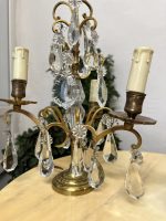 2 stk. Bordlamper med Krystaller, Mellem (4485) - Billede 11