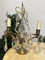 2 stk. Bordlamper med Krystaller, Mellem (4485) - Billede 7