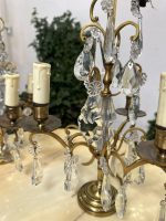 2 stk. Bordlamper med Krystaller, Mellem (4485) - Billede 9