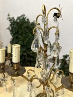 2 stk. Bordlamper med Krystaller, Mellem (4485) - Billede 6