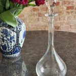 crystal decanter baccarat france antique 6370