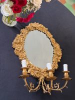 liela izmēra bra sienas lampa ar spoguli, spogulim ir faceta, vieta 3 spuldzēm (7016)