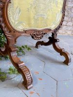 Kamina Wooden Fireplace Screen with Fabric (3226) - Image 11