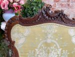 Kamina Wooden Fireplace Screen with Fabric (3226) - Image 8