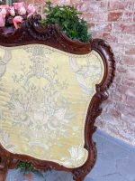 Kamina Wooden Fireplace Screen with Fabric (3226) - Image 9