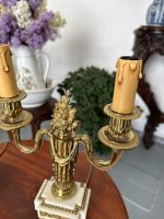 Greznas Galda Lampas ar Marmora Pamatni, Neliela Izmēra, 2gab (4828) - Image 13