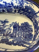 Keramikas Kašpo ar Rokturiem — Zili Baltā Transferdruka Tradīcija, Anglija (Staffordshire), 19 — изображение 10