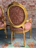 Armchairs with Armrests, Pink Fabric, Comfortable and Stable, 2 Available (6440) - Image 18