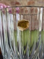 Antique Val Saint Lambert crystal vase on gilded base (6741) - Image 4