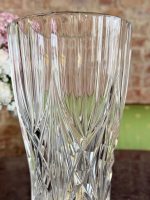 Antique Val Saint Lambert crystal vase on gilded base (6741) - Image 9