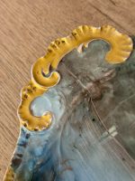 liela izmēra porcelāna šķīvis/paplāte ar putniem (6140) - Image 7