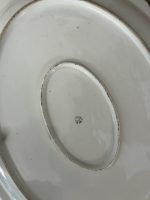 liela izmēra porcelāna šķīvis/paplāte ar putniem (6140) - Image 13