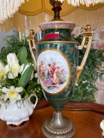 Porcelæns bordlampe, mellemstørrelse (3061) - Billede 3