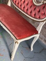 Small Pink Provence-Style Loveseat, Lightweight (5462) - Image 14