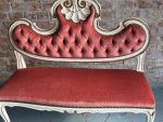 Small Pink Provence-Style Loveseat, Lightweight (5462) - Image 2