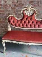 Small Pink Provence-Style Loveseat, Lightweight (5462) - Image 3