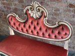 Small Pink Provence-Style Loveseat, Lightweight (5462) - Image 5