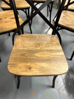 Stabili, ērti koka krēsli ar metālu, pieejami 6 gab (3809) - Image 14