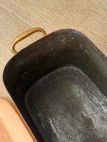Masīvs kapara zivju katls ar vāku un misiņa rokturiem — vēsturiskā virtuves historisma stilā, (Heavy Copper Fish Kettle with Lid and Brass Handles — Kitchen Historism Style) (6191) - Image 19