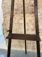 Ozolkoka mākslinieka molberts — Jūgendstilā (Large Antique Oak Studio Display Easel in Jugendstil) (690) - Image 7