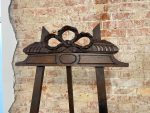 Ozolkoka mākslinieka molberts — Jūgendstilā (Large Antique Oak Studio Display Easel in Jugendstil) (690) - Image 3