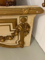 Dekoratives Wandfronton mit Rosengirlanden — Louis-XVI-Stil, Frankreich, um 1880–1900 (6331) – Bild 7