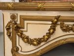 Dekoratives Wandfronton mit Rosengirlanden — Louis-XVI-Stil, Frankreich, um 1880–1900 (6331) – Bild 15