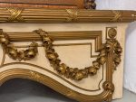 Dekoratives Wandfronton mit Rosengirlanden — Louis-XVI-Stil, Frankreich, um 1880–1900 (6331) – Bild 10