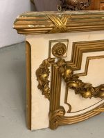 Dekoratives Wandfronton mit Rosengirlanden — Louis-XVI-Stil, Frankreich, um 1880–1900 (6331) – Bild 11