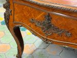 Ekskluzīvs, ļoti liela izmēra — divpusējs rakstāmgalds, bureau plat double sided — Luja XV / Belle Époque stils, Francija, ap 1880–1910 (6327) - Image 8