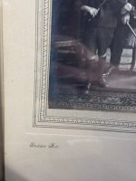 glezna + foto rāmītī, ar vēsturi un stāstu par šiem cilvēkiem (7032) - Image 19