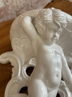 porcelāna konsole stiprināma pie sienas, ar eņģeļa figūru, vidēja izmēra (5981) - Image 5