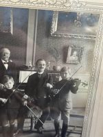 glezna + foto rāmītī, ar vēsturi un stāstu par šiem cilvēkiem (7032) - Image 18