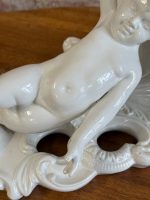 porcelāna konsole stiprināma pie sienas, ar eņģeļa figūru, vidēja izmēra (5981) - Image 7