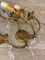 bronzas bra lampa ar kristāliņiem, vidēja izmēra (6194) - Image 7
