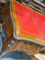 Ekskluzīvs, ļoti liela izmēra — divpusējs rakstāmgalds, bureau plat double sided — Luja XV / Belle Époque stils, Francija, ap 1880–1910 (6327) - Image 4