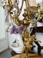 Galda Lampa ar Dejotāju Figūrām, Kristāliem un Kupoliem, Kurus Iespējams Noņemt (4833) - Image 6