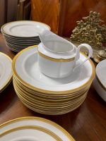 "Scherzer" Bavaria porcelāna pusdienu servīze ar zelta joslu ("Scherzer" Bavaria porcelain dinner service with gold band) (2782) - Image 12