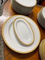 "Scherzer" Bavaria porcelāna pusdienu servīze ar zelta joslu ("Scherzer" Bavaria porcelain dinner service with gold band) (2782) - Image 18