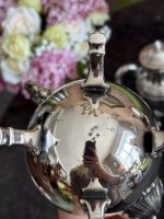 French Silver Tea and Coffee Set with Ram Heads — Empire Style, 19th C. (6715) - Image 19