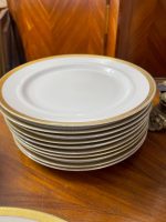 "Scherzer" Bavaria porcelāna pusdienu servīze ar zelta joslu ("Scherzer" Bavaria porcelain dinner service with gold band) (2782) - Image 22