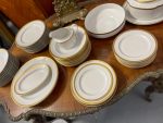 "Scherzer" Bavaria porcelāna pusdienu servīze ar zelta joslu ("Scherzer" Bavaria porcelain dinner service with gold band) (2782) - Image 4
