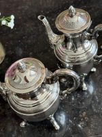 French Silver Tea and Coffee Set with Ram Heads — Empire Style, 19th C. (6715) - Image 17