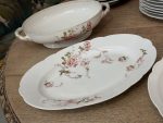 porcelāna servīze ar ziedu motīviem, Francija vai Bohēmija, aptuveni 19. gs. beigas — 20. gs. sākums (ap 1880.–1910. g.) (6189) - Image 8