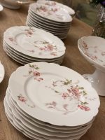 porcelāna servīze ar ziedu motīviem, Francija vai Bohēmija, aptuveni 19. gs. beigas — 20. gs. sākums (ap 1880.–1910. g.) (6189) - Image 14