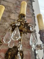 Vidēji Liela Izmēra Brā Lampas 3 Spuldzēm ar Kristāliem, 2 Gab (4100) - Image 4